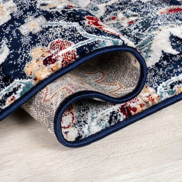 Tmavomodrý koberec Flair Rugs Jaleh, 160 x 230 cm-image-4