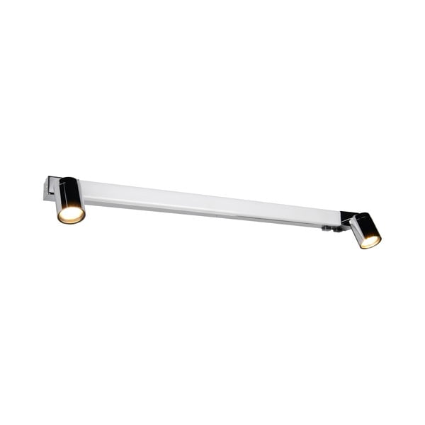 LED nástenné svietidlo v lesklo striebornej farbe Enrico – Trio