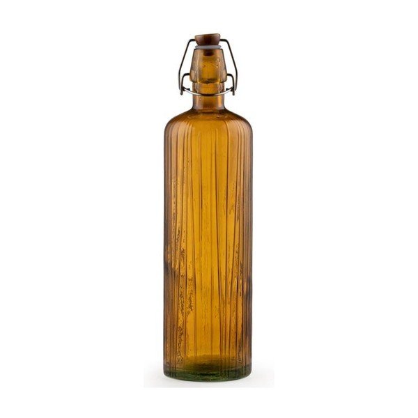 Žltá fľaša na vodu Bitz Basics Amber, 1,2 l