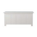 Biela truhlica z borovicového dreva 100x45 cm Bertram – Støraa