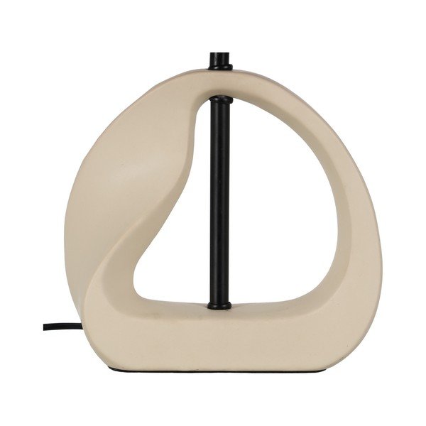 Stolová lampa s ratanovým tienidlom v béžovej a prírodnej farbe (výška 37,5 cm) – Ixia-image-2