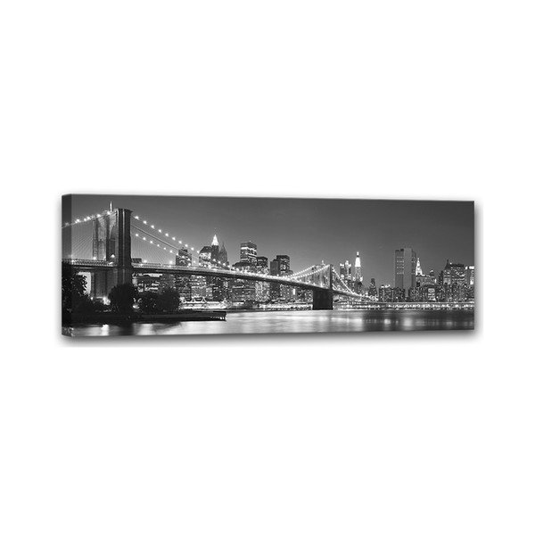 Obraz Styler Canvas Bridge, 45 × 140 cm