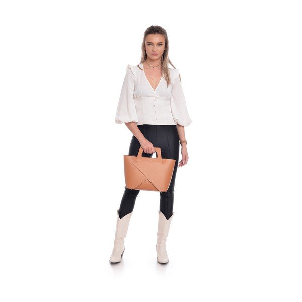 Kožená kabelka - Carla Ferreri-image-4