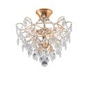 Stropné svietidlo v zlatej farbe Markslöjd Rosendal, ø 36 cm