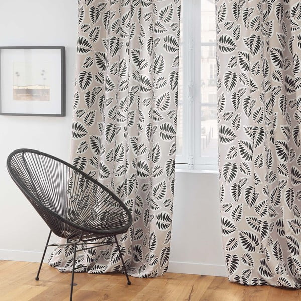 Čierny/béžový záves 140x260 cm Alma – douceur d'intérieur-image-3