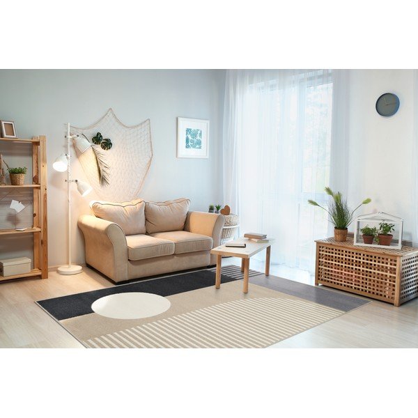 Sivo-béžový koberec 120x160 cm Eden – FD-image-1