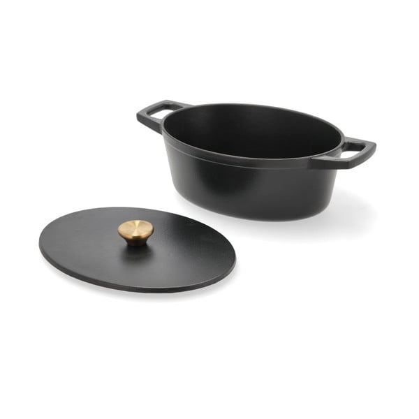 Liatinový hrniec s pokrievkou na indukciu 3,8 l – Holm-image-2