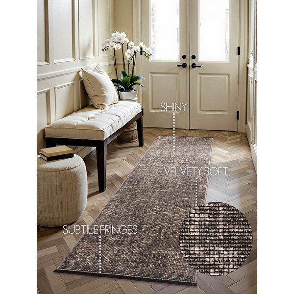 Béžový behúň 80x250 cm Prisma – Elle Decoration-image-1