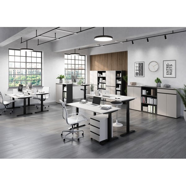 Polohovací pracovný stôl 80x120 cm Bedano – Germania-image-2