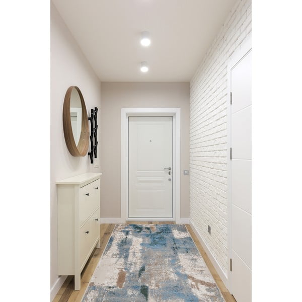 Svetlomodrý behúň 80x250 cm Sensi Zashi – FD-image-1