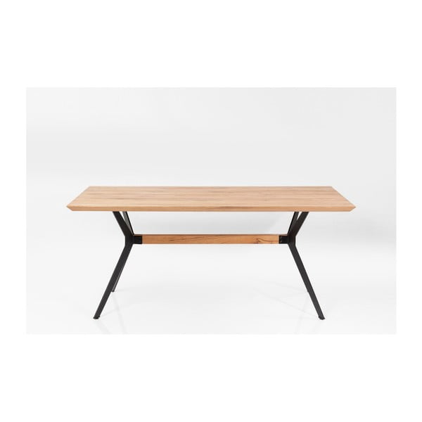 Jedálenský stôl z dubového dreva Kare Design Downtown, 180 × 90 cm