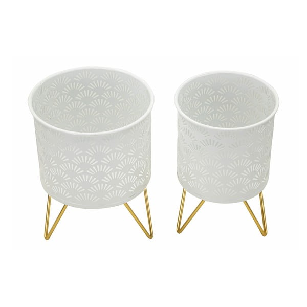 Kovové stojany na kvety 2 ks ø 16 cm (výška  20 cm) Carly – Mauro Ferretti-image-2