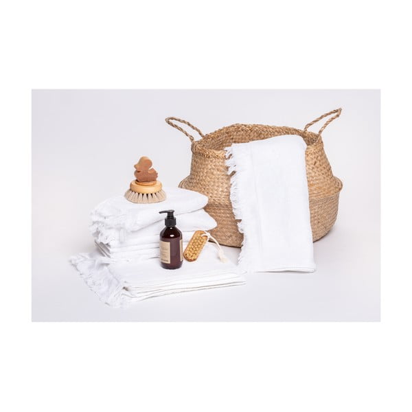 Súprava 2 bielych uterákov zo 100 % bavlny Bonami Selection, 50 × 90 cm-image-3