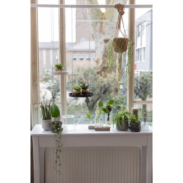 Sklenená kanvička na kvetiny Esschert Design Clear, 1,5 l-image-1