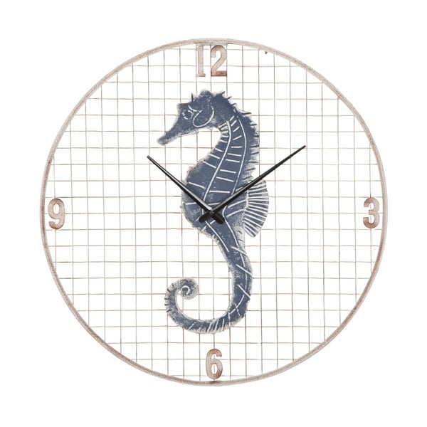 Nástenné hodiny Mauro Ferretti Seahorse, ø 55,5 cm