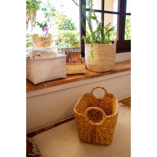 Košík z prútia 37x25x25,5 cm Caracas M – Compactor-image-3