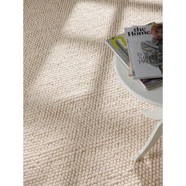 Krémovobiely ručne tkaný vlnený koberec 200x300 cm Richmond Diana – Ted Baker-image-2
