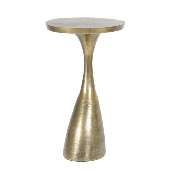 Kovový okrúhly odkladací stolík 33x40 cm Macau - Light & Living-image-4