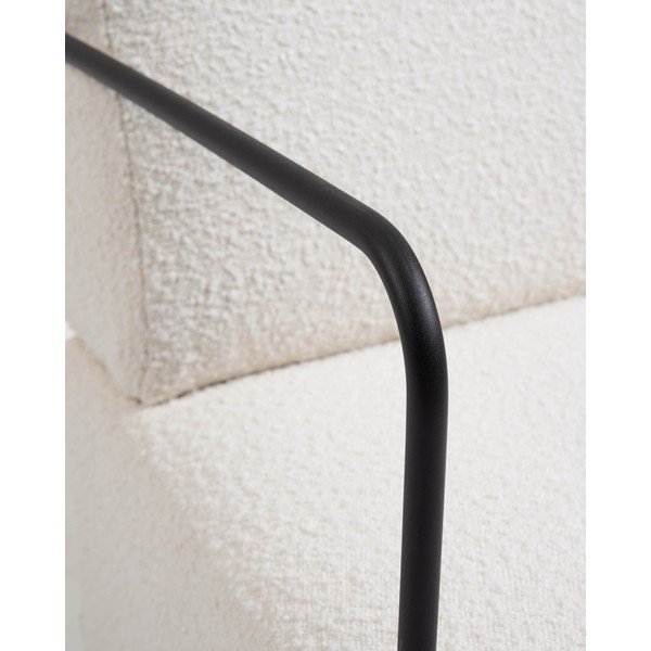 Biele kreslo Gamer - Kave Home-image-1