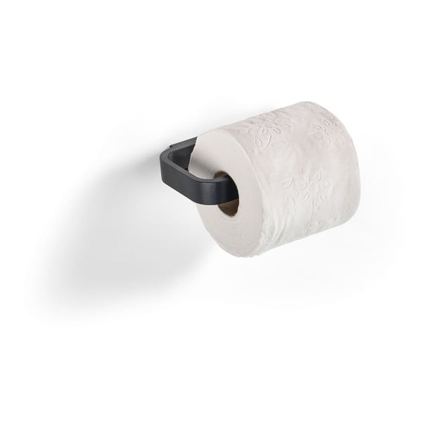 Čierny držiak na toaletný papier Zone Rim-image-2