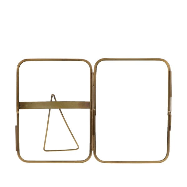 Kovový stojací rámček v zlatej farbe 14x18 cm – Rex London-image-3