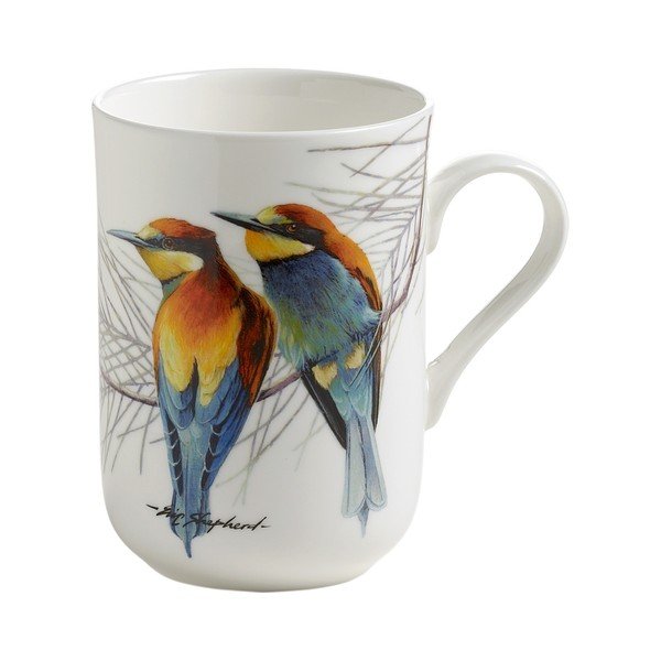 Hrnček z kostného porcelánu Maxwell & Williams Birds Eaters, 330 ml