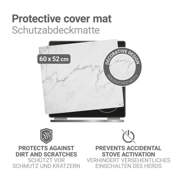 Kryt na sporák z PVC 60x52 cm Marble – Wenko-image-3
