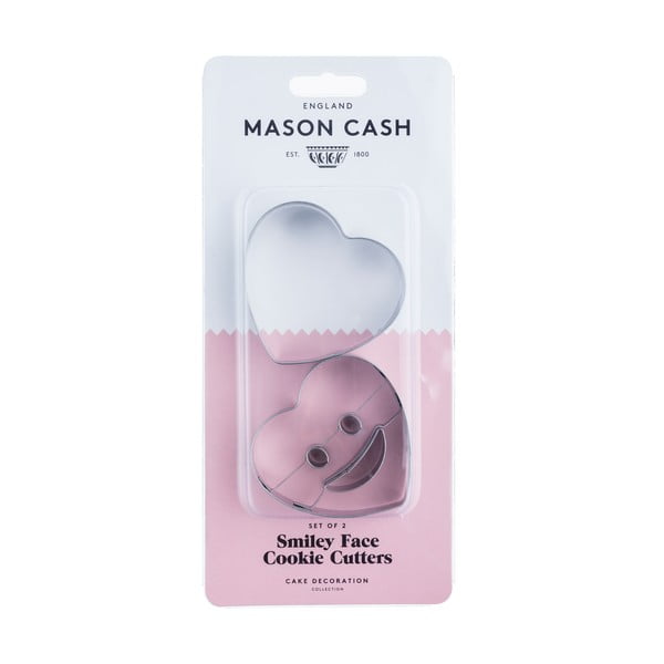 Sada 2 vykrajovadiel v tvare srdca Mason Cash-image-1