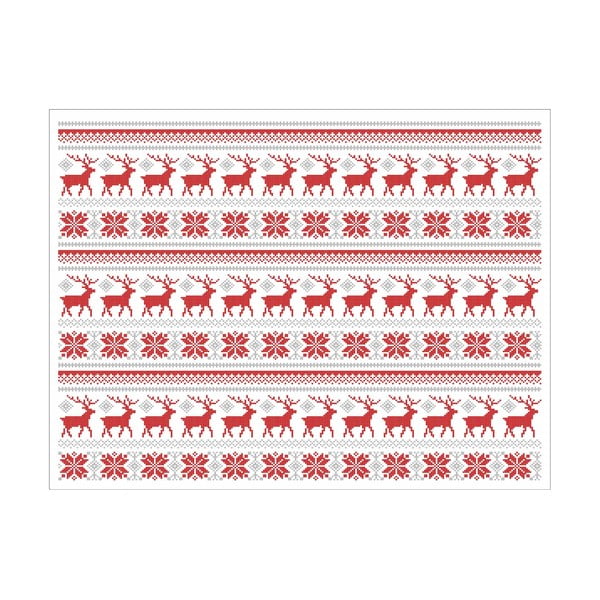 Sada 2 obdĺžnikových prestieraní Crido Consulting Scandi Deer, 40 × 30 cm