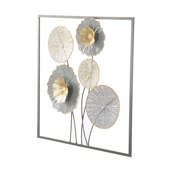 Nástenná kovová dekorácia Mauro Ferretti Squity, 50 × 50 cm-image-3