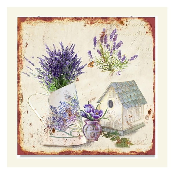 Nástenná dekorácia Lavender, 2 ks