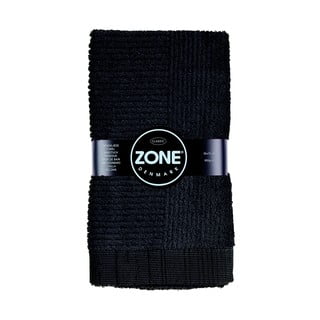 Čierny uterák Zone Classic, 50 × 70 cm