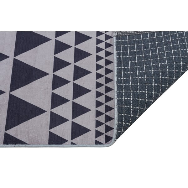 Sivý umývateľný koberec 180x120 cm - Vitaus-image-2