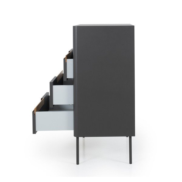 Antracitovosivá komoda Tenzo Switch, 80 x 102 cm-image-4