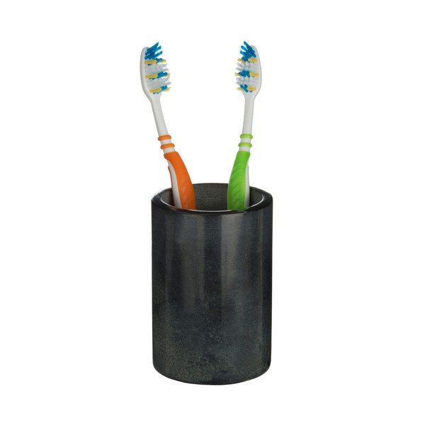 Tmavosivý kamenný téglik na zubné kefky Kamal – Premier Housewares-image-2