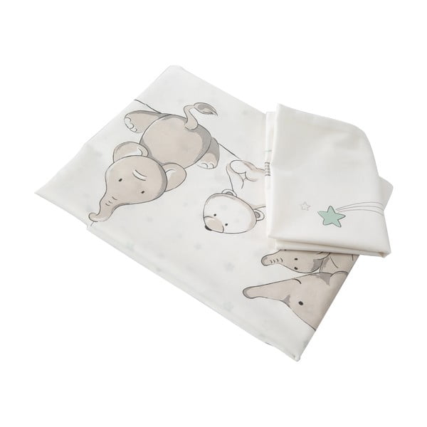 Bavlnené detské obliečky do postieľky 80x80 cm Strenenzauber – Roba-image-2