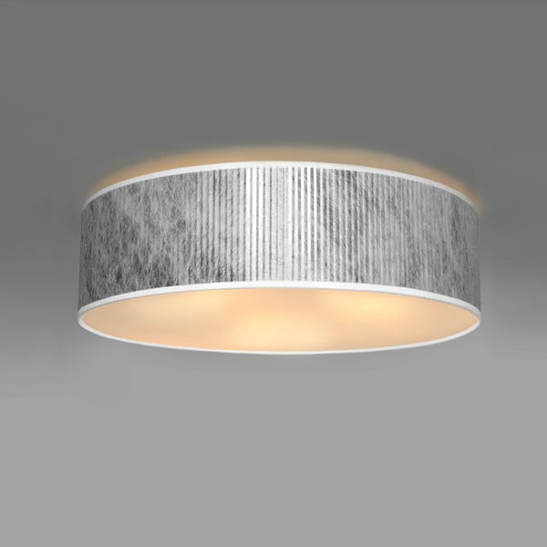 Stropné svietidlo v striebornej farbe Sotto Luce Tres Plisado, Ø 40 cm-image-2