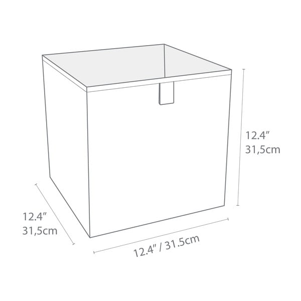 Modrý úložný box Bigso Box of Sweden Cube-image-4