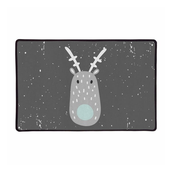 Multifunkčný koberec Butter Kings Mint Reindeer, 45x75 cm