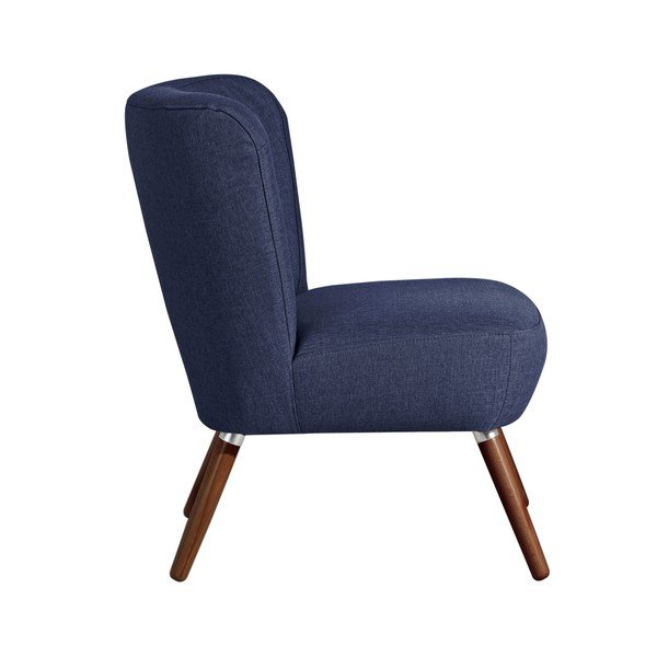 Tmavomodré kreslo Max Winzer Neele Dark Blue-image-2