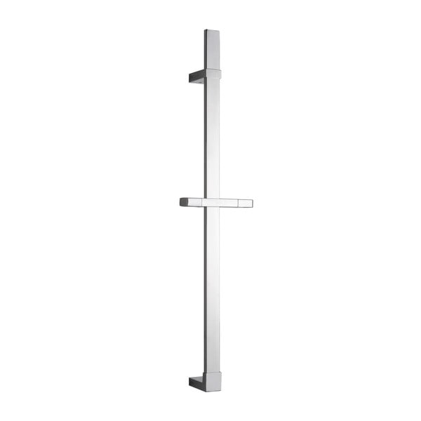 Nástenná sprchová tyč z nerezovej ocele v lesklej striebornej farbe 68 cm Design – Wenko