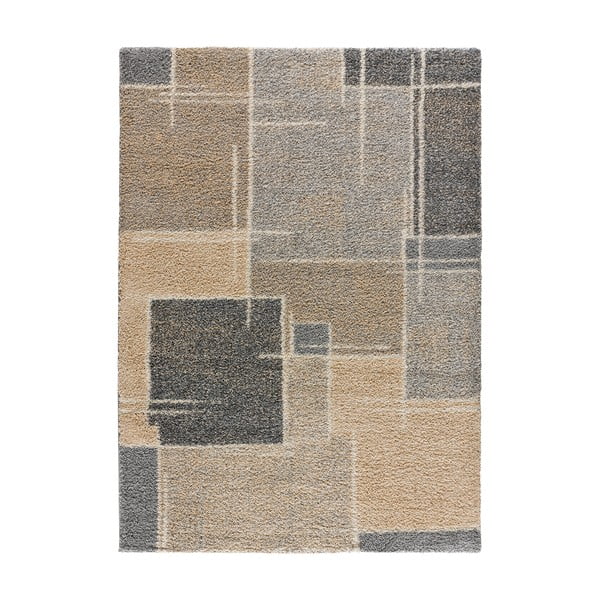 Sivo-béžový koberec 133x190 cm Irati - Universal