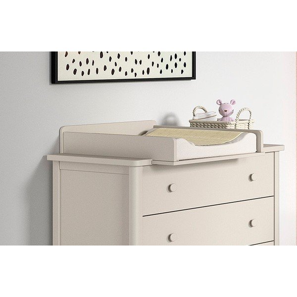 Béžová detská komoda s prebaľovacím pultom 89x90x55 cm Swingo – Vipack-image-2