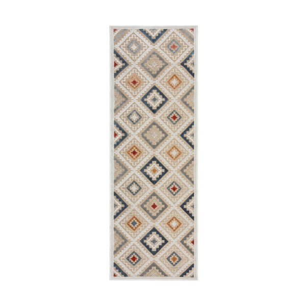 Krémový vonkajší behúň 80x230 cm Zion Natural – Flair Rugs