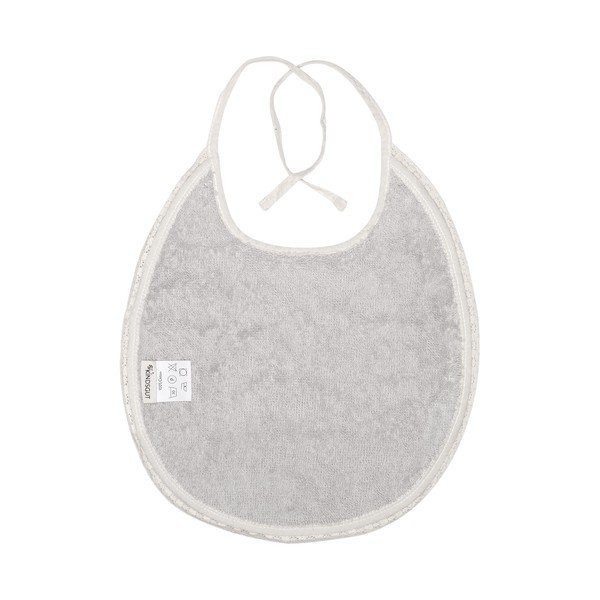 Sivý mušelínový podbradník Kindsgut Paris-image-3