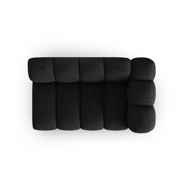Čiernoantracitový modul pohovky (pravý roh) Lupine – Micadoni Home-image-2