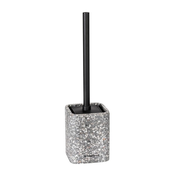 Sivá WC kefa z polyresínu Tom Tailor T-Terrazzo – Wenko