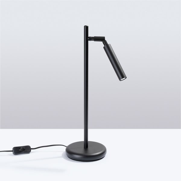 Čierna stolová lampa (výška  43 cm) Fideus – Sollux-image-4