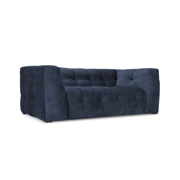 Modrá zamatová pohovka Windsor & Co Sofas Vesta, 208 cm-image-3