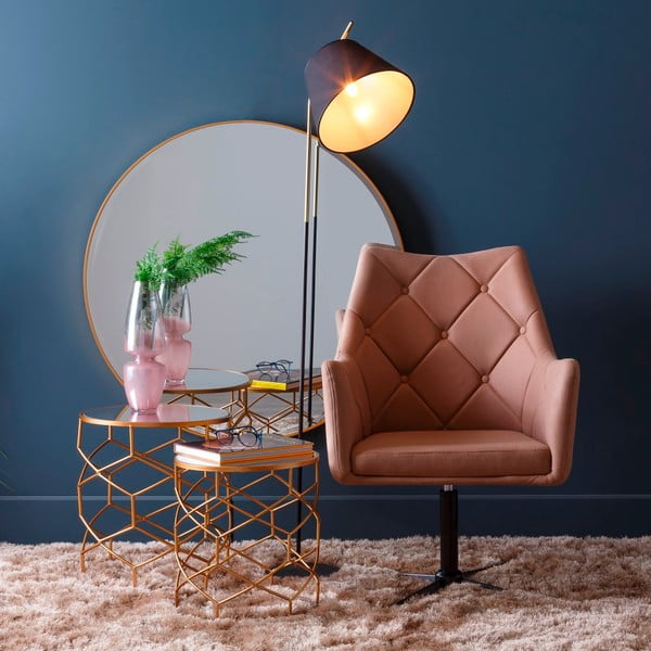 Nástenné zrkadlo ø 100 cm Ronda – Ixia-image-1